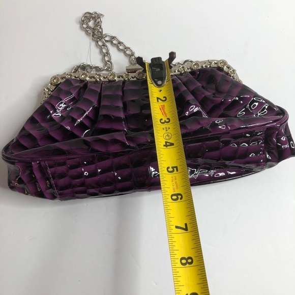 New Clutch Handbag Purple - Picture 4 of 7